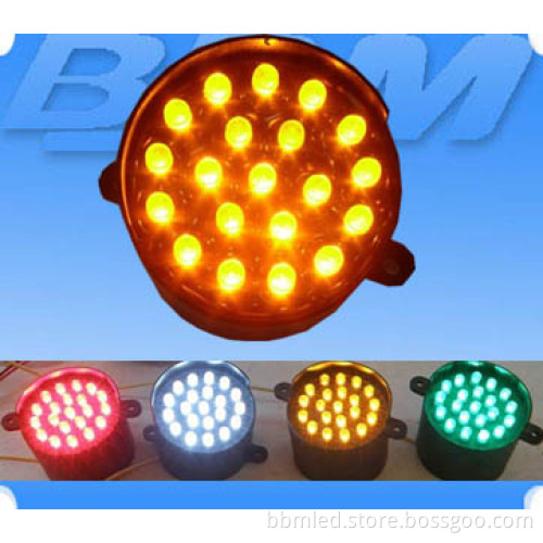 52mm (2") LED Traffic Light Module (JD52-3-3-R/Y/G/W)
